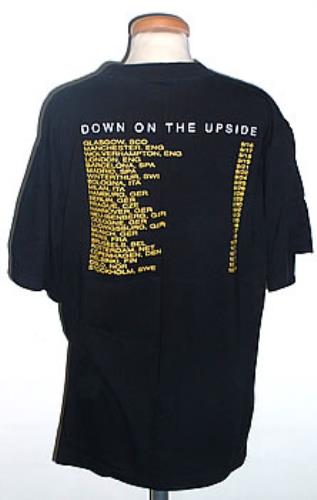 Soundgarden Down On The Upside - Black - Large UK t-shirt (294939)